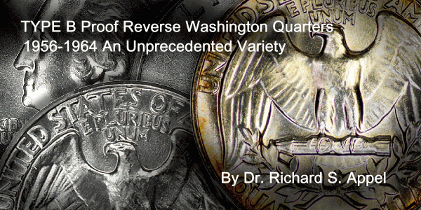 reverse Proof Washington Quarters