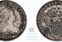 Stack's Bowers Offers Rare Mint-Produced 1804 Dollar Electrotype