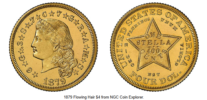 1879 Flowing Hair Stella