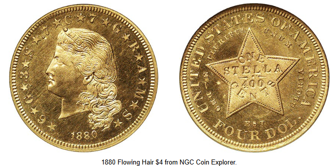 1880 Flowing Hair Stella