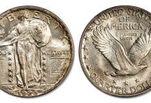 Full Head Standing Liberty Quarter Rarity Featured in Stack’s Bowers August 2022 Showcase Auction Full Head Standing Liberty Quarter Rarity Featured in Stack's Bowers August 2022 Showcase Auction