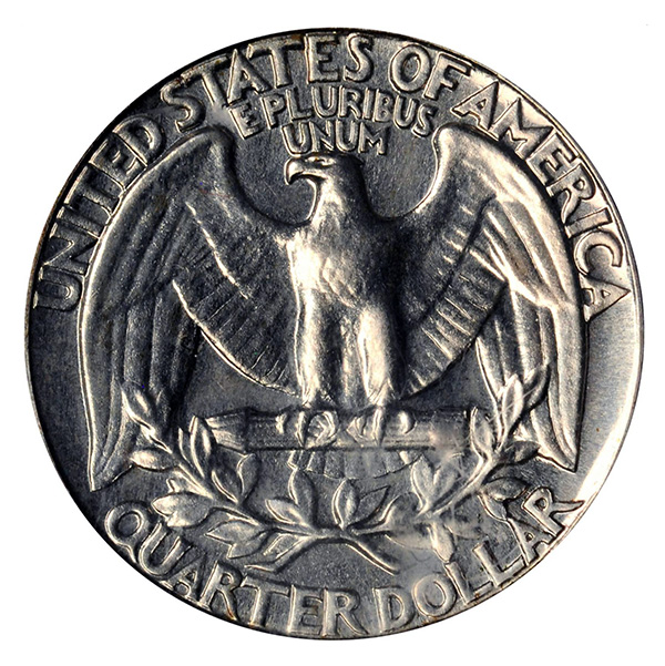 1937 Washington Quarter Proof Reverse Type B