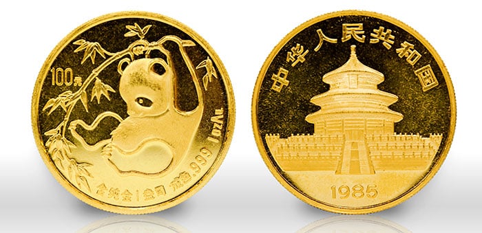 A Brief History of the Chinese Gold Panda