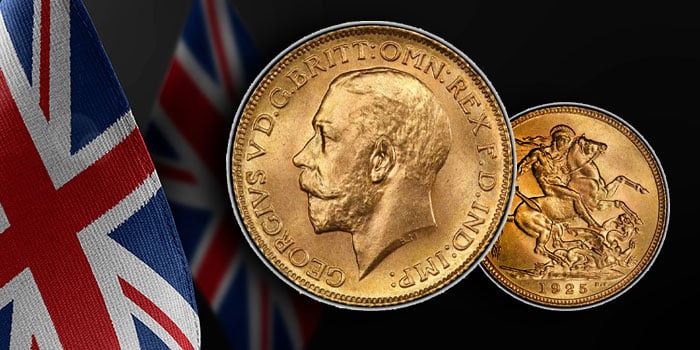 The 1925 British Gold Sovereign Coin