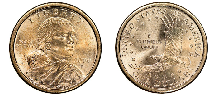  2000-P Cheerios Prototype Sacagawea Dollar