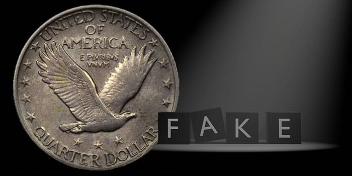 From the Dark Corner: An "Authenticated" Counterfeit 1927-S Standing Liberty Quarter