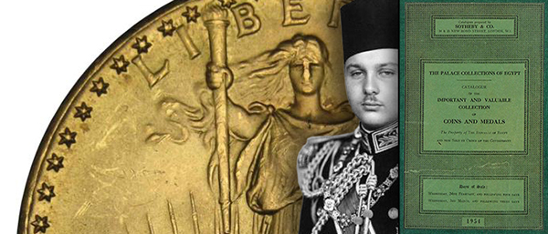 King Farouk, 1933 Double Eagle, Sotheby Catalog