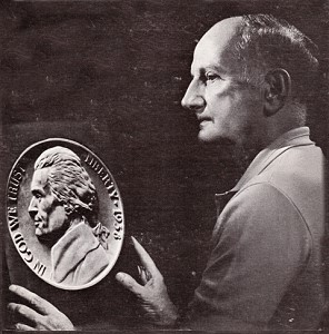 Jefferson nickel coin designer Felix Schlag.