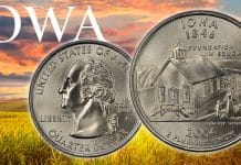 United States 2004 Iowa Statehood Quarter