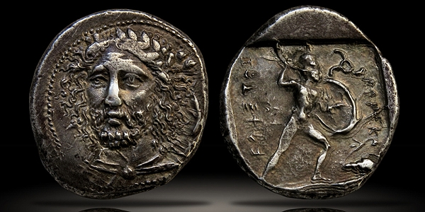 Ancient Coin Profile – The First Facing Portrait of a King