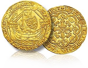 Great Britain. Noble Edward III, 1327-1377