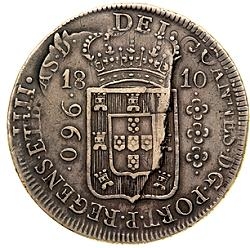 Brazil. 960 Reis, 1810-M (Minas Gerais)