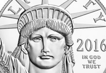 United States 2016 American Eagle Platinum $100 Proof Coin