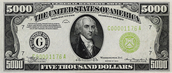 High Denomination Banknotes - 