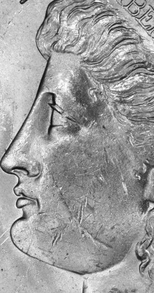 1888-O Morgan Dollar - Scarface