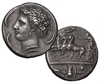 Syracuse-Euainetos-Dekadrachm