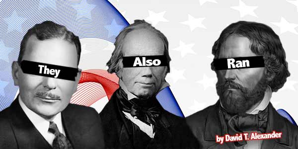 They Also Ran: Campaign Medals of Forgotten Candidates