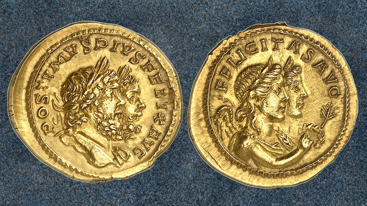 03 – No. 535. Postumus, 260-268. Aureus, 266, Cologne. From Vicomte E. de Quelen auction, Rollin & Feuardent auction (14-26 May 1888), No. 1750; from the Montagu Collection, Rollin & Feuardent auction (20-26 April 1896), No. 656; from the collection of the Metropolitan Museum of Art, Sotheby auction (November 10, 1972), No. 188. Very rare. About extremely fine. Estimate: 30,000 euros. Hammer price: 190,000 euros.