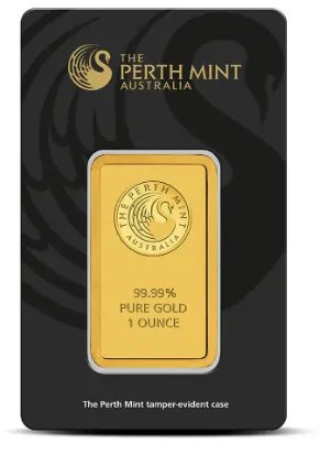 1 Oz Perth Mint Gold Bar