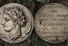 FRANCE. 1834-Dated AR Medal. NGC MS64