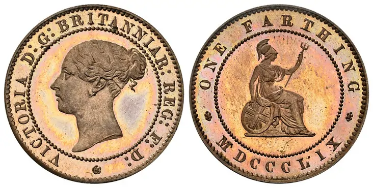 Victoria Pattern Farthing