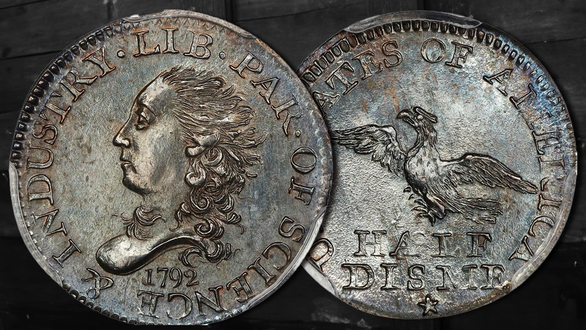 1792 Half Disme. Image: Stack’s Bowers / CoinWeek.