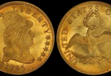 The 36 Major US Gold Coin Types: A Collector’s Guide Capped Bust Right Small Eagle Ten Dollars, 1795-1797