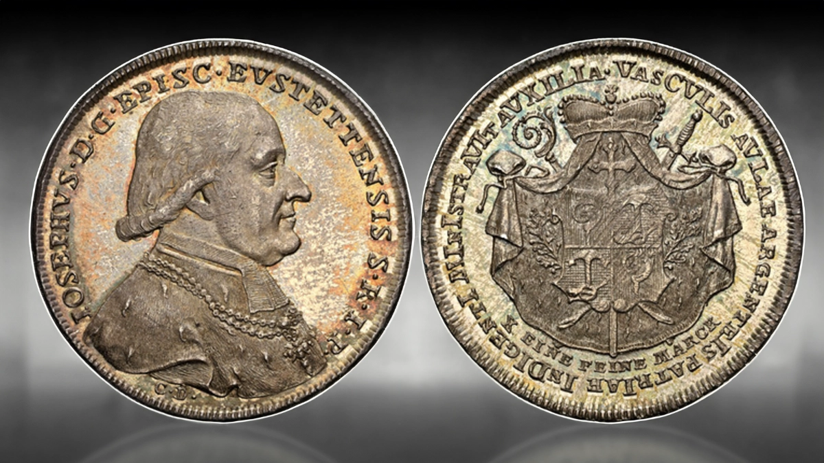 1796 Eichstatt Thaler. Image: Atlas Numismatics.
