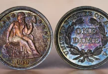1849 Liberty Seated Dime Proof : A Collector’s Guide 1849 Liberty Seated Dime Proof. Image: Stack's Bowers / CoinWeek.