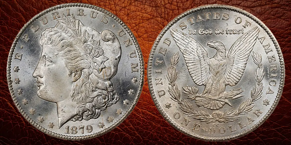 1879-CC Morgan Silver Dollar. Clear CC. MS-65 (PCGS). CAC. CMQ.