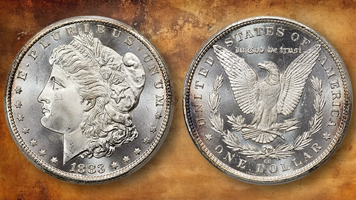 1883-CC Morgan Dollar. Image: Heritage Auctions (visit www.ha.com).