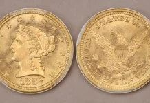Hansen Collection Liberty Head Quarter Eagles in Upcoming DLRC Auction 1887 Liberty Head Quarter Eagle. Image: DLRC/CoinWeek.