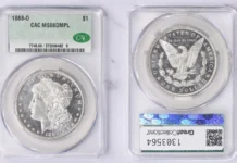 1888-O Morgan Dollar. Image: GreatCollections/CoinWeek.