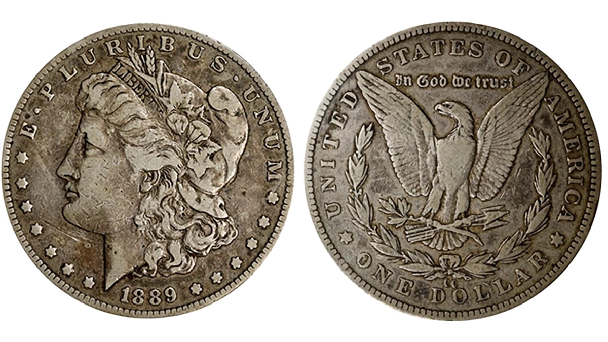1889-CC Morgan Dollar graded ANACS VF-30. Image: Stack's Bowers.