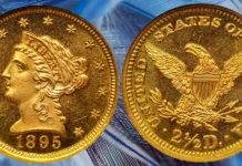 1895 Liberty Head Quarter Eagle : A Collector’s Guide 1895 Liberty Head Quarter Eagle