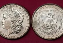 CMQ-Approved Coins Bring Record Prices in August 2025 Sale This is an image of a 1901 Morgan Dollar.