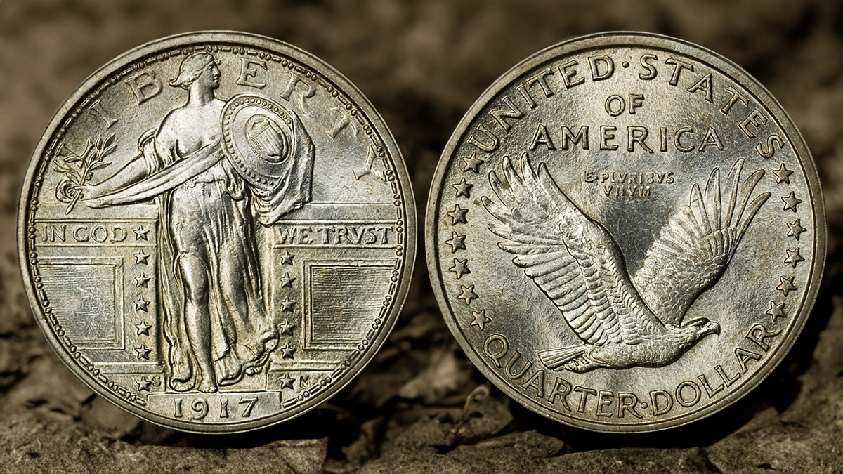 1917 Standing Liberty Quarter. Image: CoinWeek.