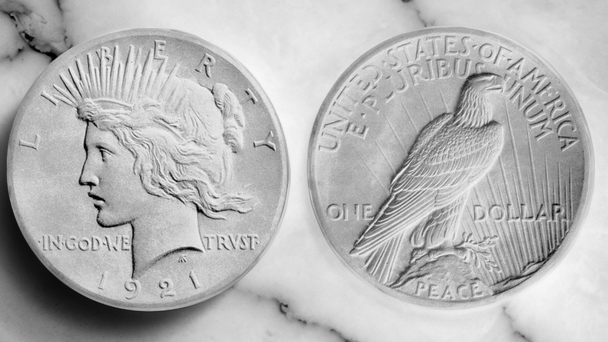 1921 Peace Dollar