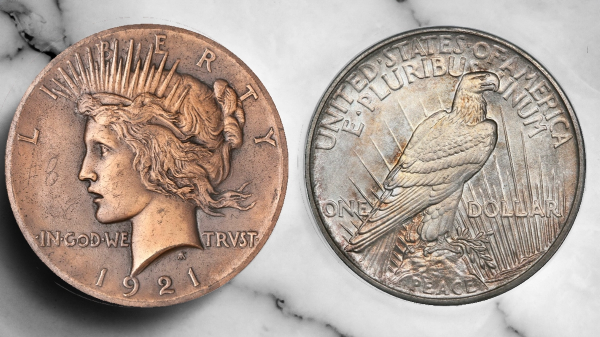 1921 Peace Dollar