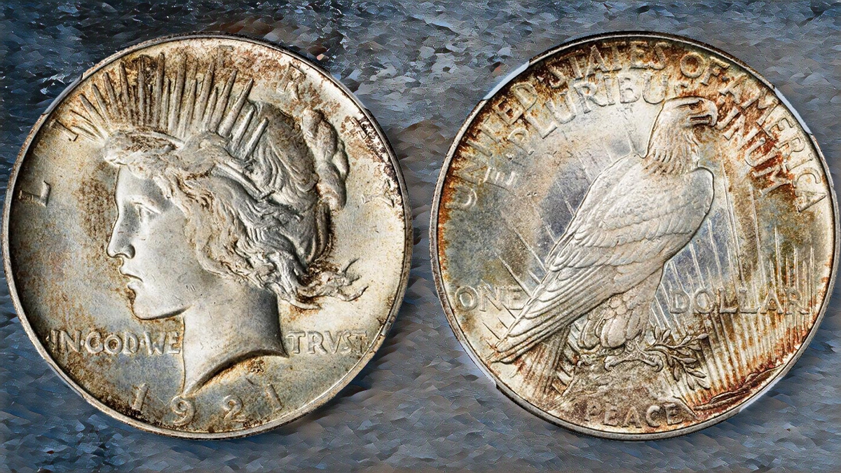1921 Peace Dollar. Image: Stack's Bowers / CoinWeek.