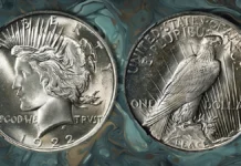 1922 Peace Dollar : A Collector’s Guide 1922 Peace Dollar. Image: Stack's Bowers.