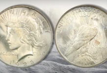 Peace Dollar, 1922-1935 : A Collector’s Guide 1923 Peace Dollar. Image: David Lawrence Rare Coins.
