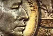 1926-S Buffalo Nickel. Image: David Lawrence Rare Coins.
