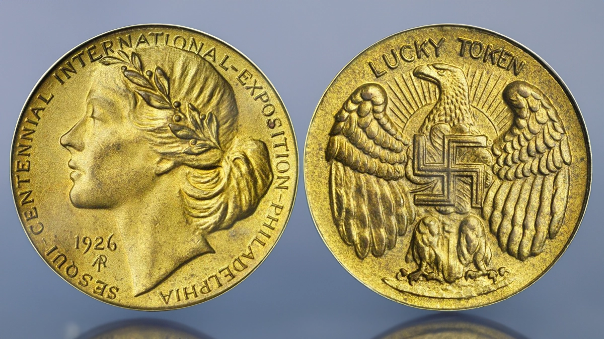 The 1926 Sesquicentennial International Exposition Medal. HK-457. Image: Stack's Bowers / CoinWeek.