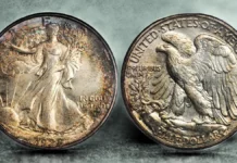 1928-S Walking Liberty Half Dollar. Image: Stack's Bowers / CoinWeek.