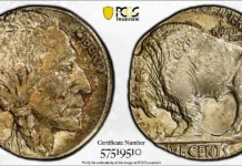 PCGS Certifies Second Finest Known Buffalo Nickel Struck on a Dime Planchet