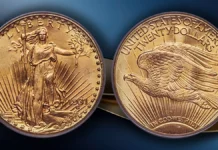 1931 Saint-Gaudens Double Eagle. Image Heritage Auctions (visit www.ha.com).