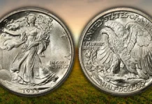 Walking Liberty Half Dollar, 1916-1947 | CoinWeek 1933-S Walking Liberty Half Dollar. Image: Heritage Auctions / CoinWeek.