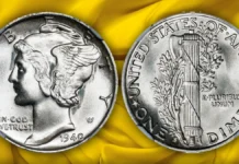 Mercury Dime, 1916-1945 | CoinWeek 1940-S Mercury Dime. Image: Stack's Bowers / CoinWeek.