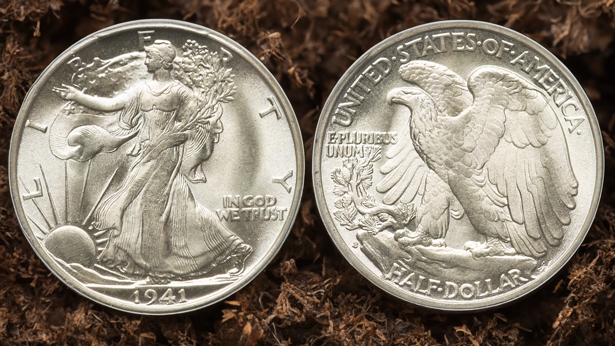 1941-S Walking Liberty Half Dollar. Image: Heritage Auctions / CoinWeek.
